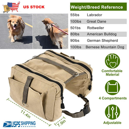 GBruno Pet Dog Backpack