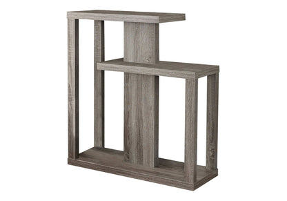Accent Console Table for Entryway with Three-Tier Shelves - Light Brown