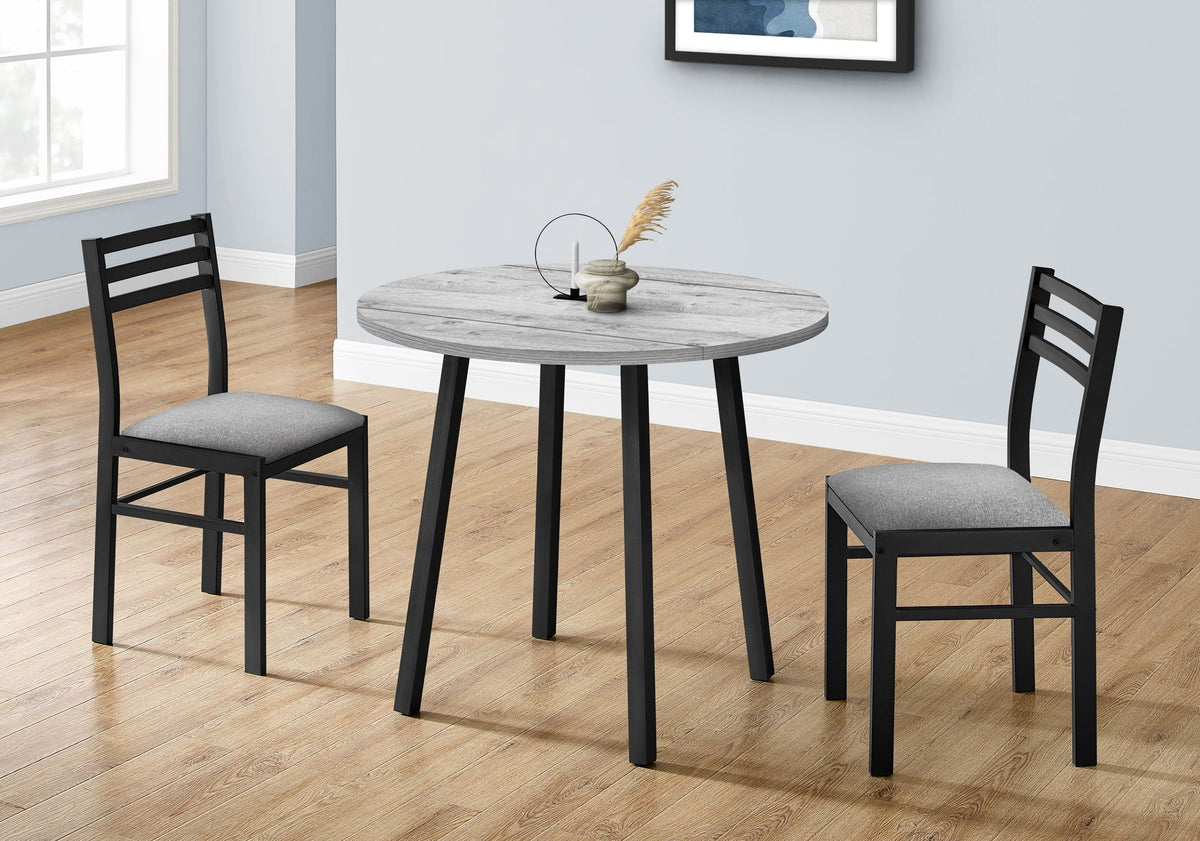 3 Pieces Dining Table Set - Contemporary & Modern