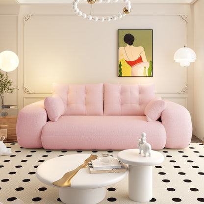 Multifunctional 3-in-1 Foldable Floor Sofa Bed with High-Density Foam - Fabric