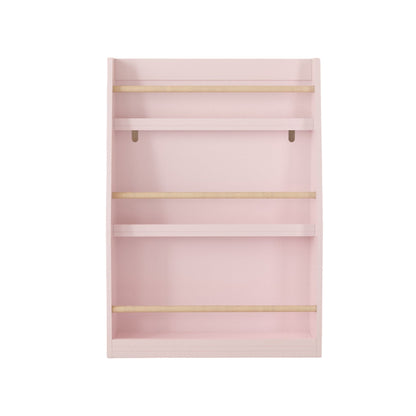 3 Tier Book Shelf with Compact Storage - Multiple Colors