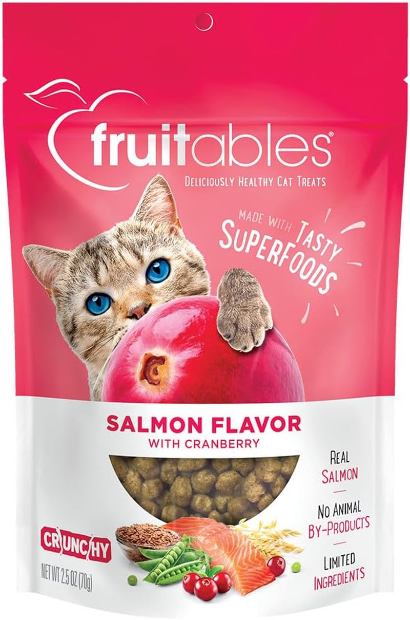 Cat Crunchy Treats  made with salmon