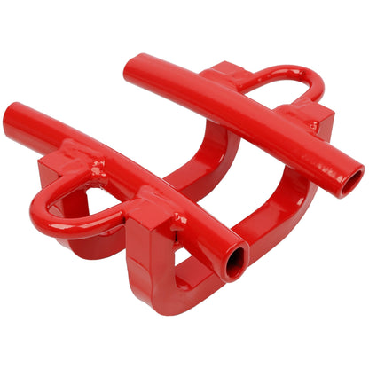 Universal 6" Quarter Puller Auto Body Repair Tool with Ergonomic Steel Handle - Red