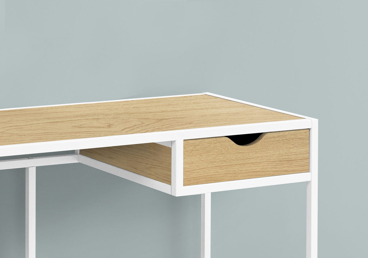 Modern Computer Desk with Storage Drawer - Multiple Colors