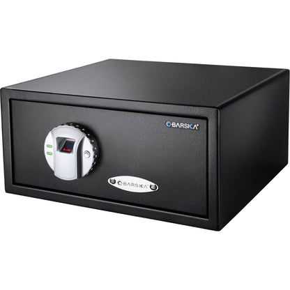 Biometric Security Safe with Fingerprint Access - 120 User Capacity - Black