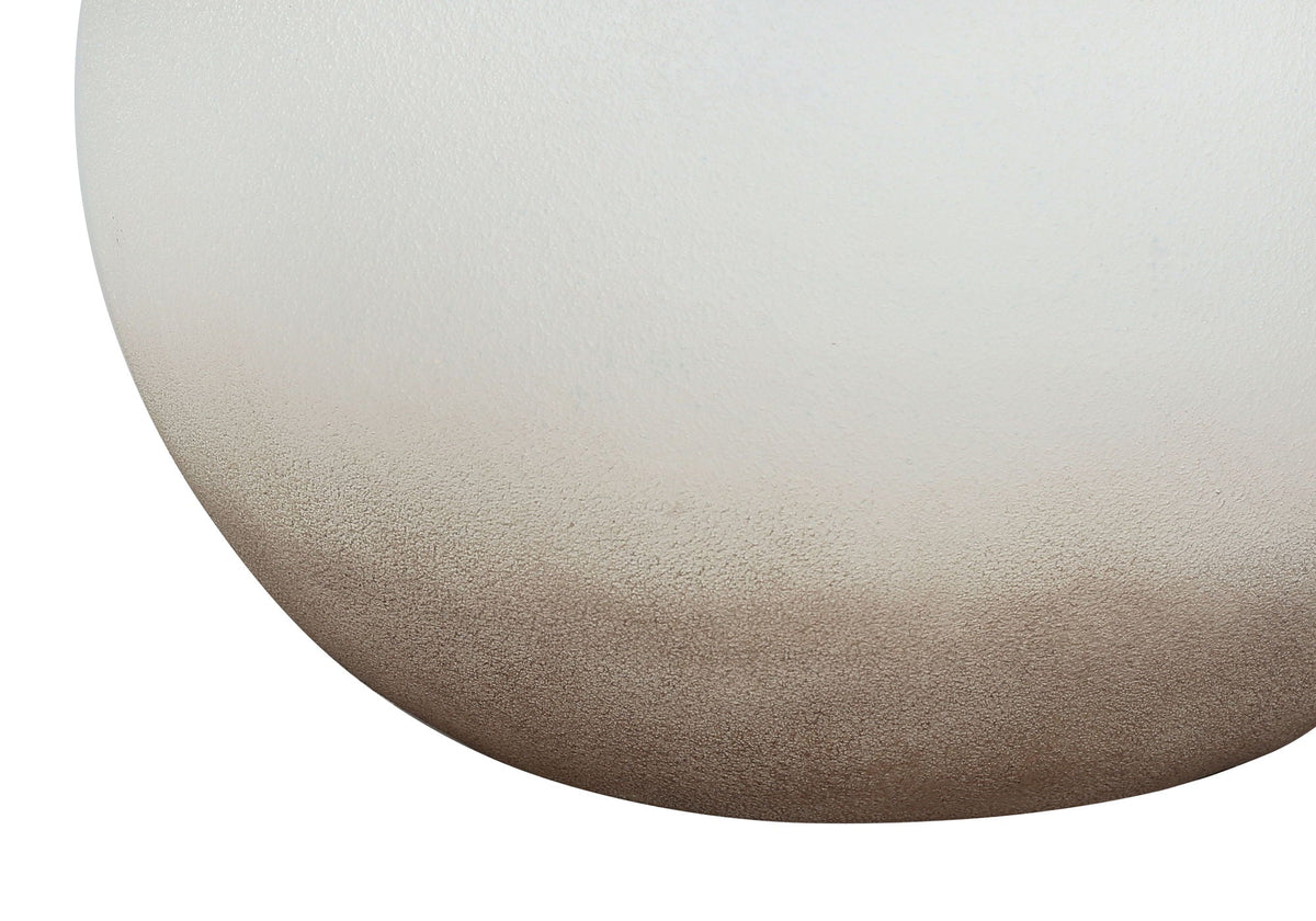 Modern Ceramic Table Lamp with 3-Way Rotary Switch - Cream