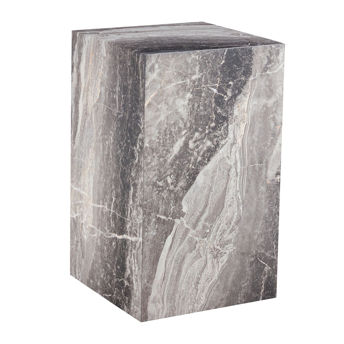 Modern Coffee Table with Wood Grain Finish - Dark Gray, Black, or Light Brown