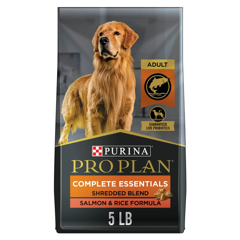 Pro Plan Adult Complete Essentials Shredded Blend Salmon & Rice Dry Dog Food