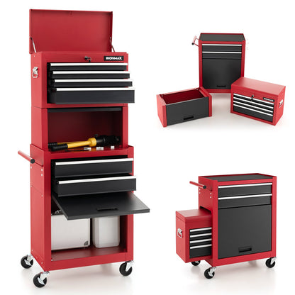 6-Drawer Tool Chest with Heightening Cabinet