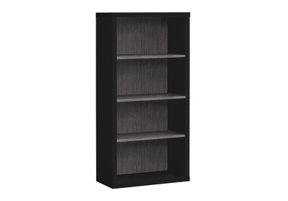 5 Tier Modern Bookcase with Adjustable Shelves - Multiple Colors