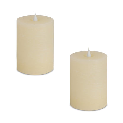 Simplux Designer Candle with Remote (Set of 2)