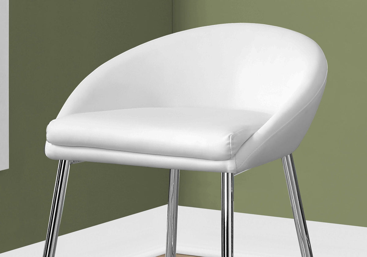 Bar Height Swivel Stool Set with Cushioned Seat - Gray or White