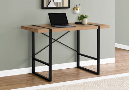 Modern Computer Desk for Home Office with Thick-Panel Desktop – Multiple Colors