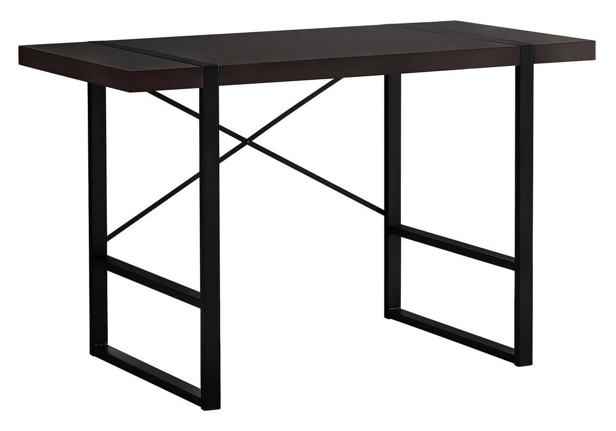 Modern Computer Desk for Home Office with Thick-Panel Desktop – Multiple Colors