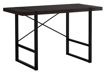 Modern Computer Desk for Home Office with Thick-Panel Desktop – Multiple Colors