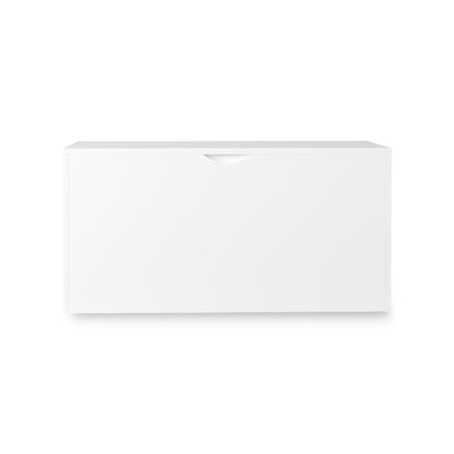 Toy Storage Organizer With Rolling Drawer - White