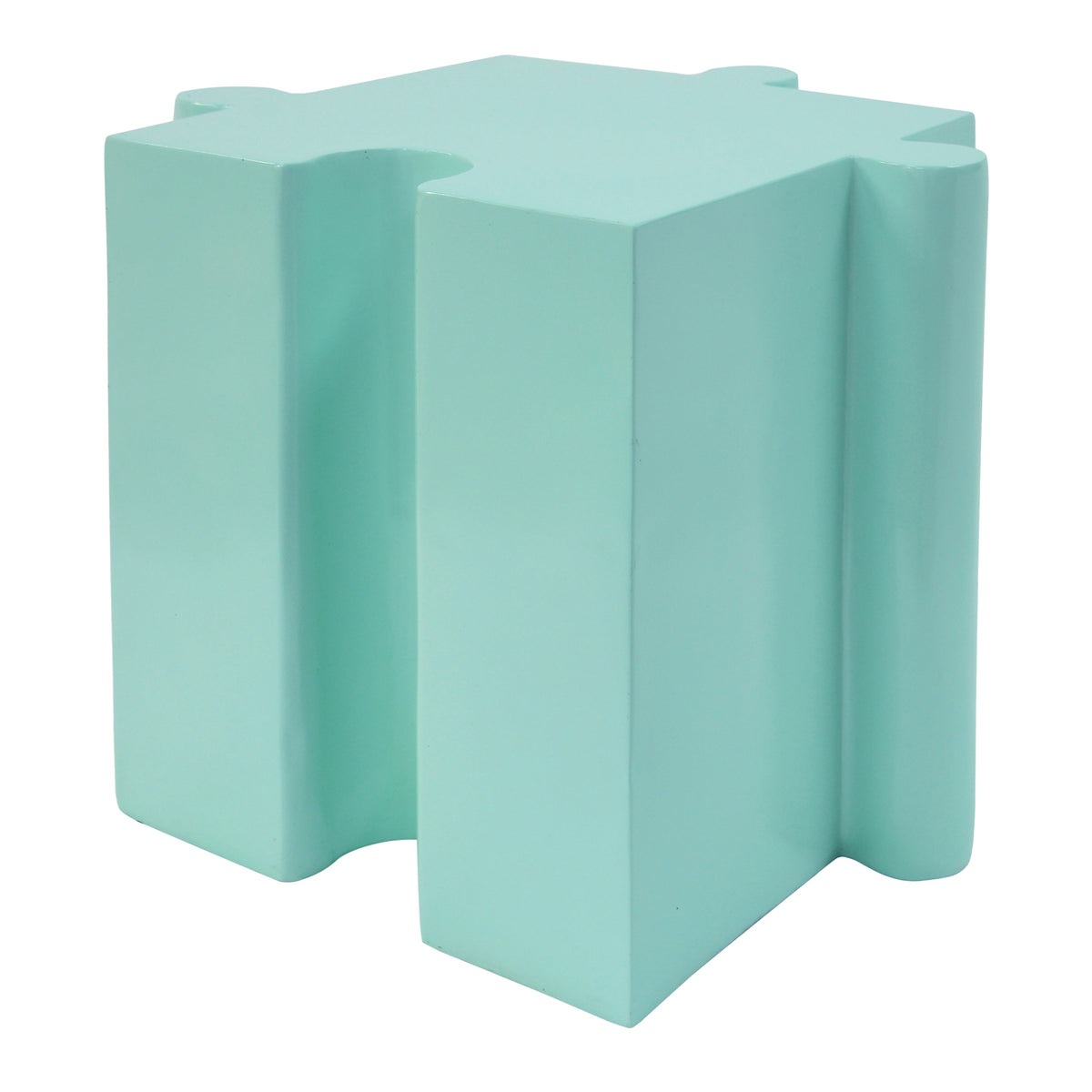 3-Piece Artistic Puzzle Table Set