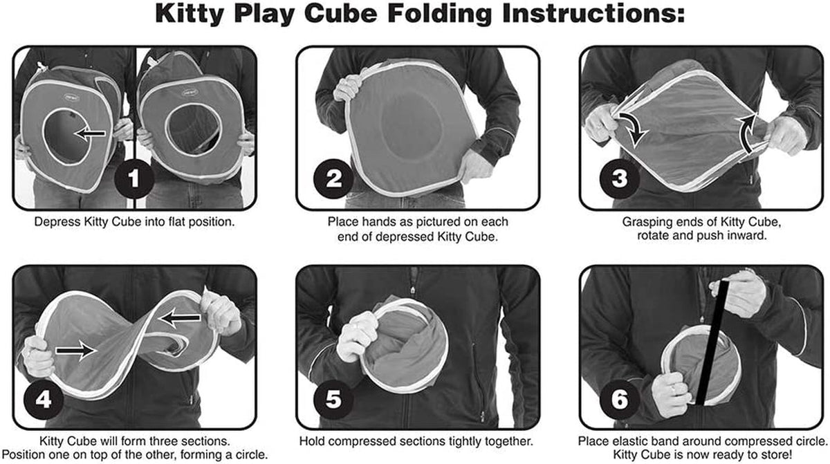 Collapsible Cat Cube
