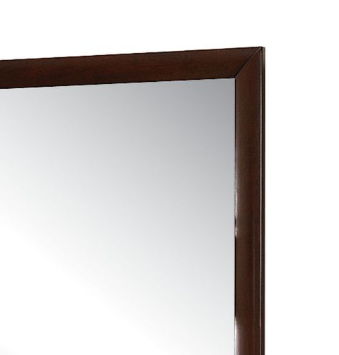 Contemporary Design Mirror with Modern Frame - Black, White, Dark Brown, Dark Gray