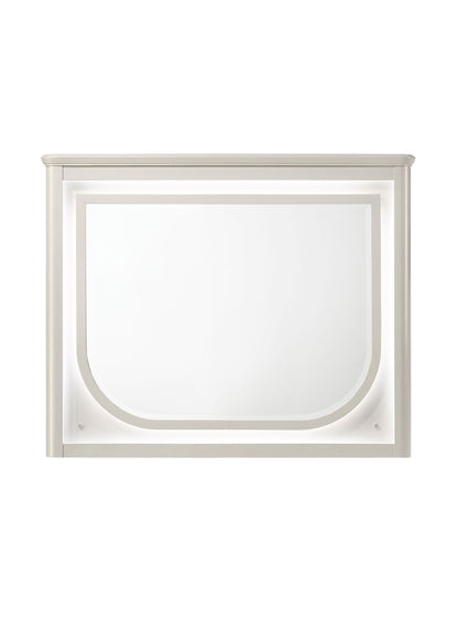Laveda Mirror With LED with Integrated Lighting - White