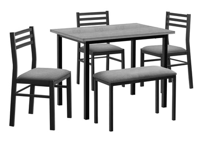 Contemporary 5-Piece Rectangular Dining Set - Small