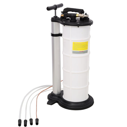 Pneumatic Manual Oil Extractor Pump with Efficient Removal - White