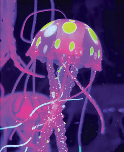 Jellyfish Aquarium Lamp Set with 16 Light Effects
