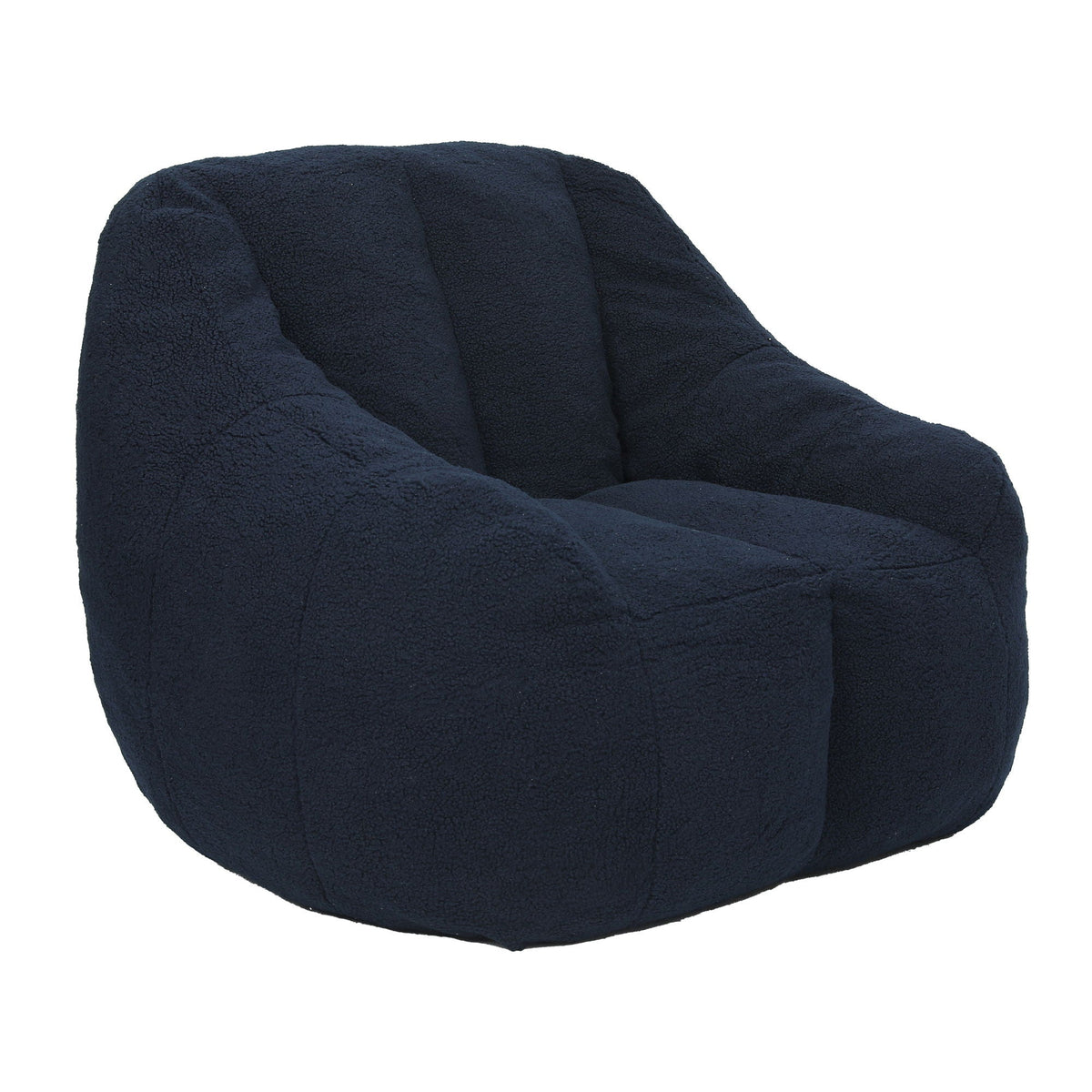 Comfy Bean Bag Chair with Memory Foam Filler - Tufted Soft