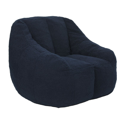 Comfy Bean Bag Chair with Memory Foam Filler - Tufted Soft