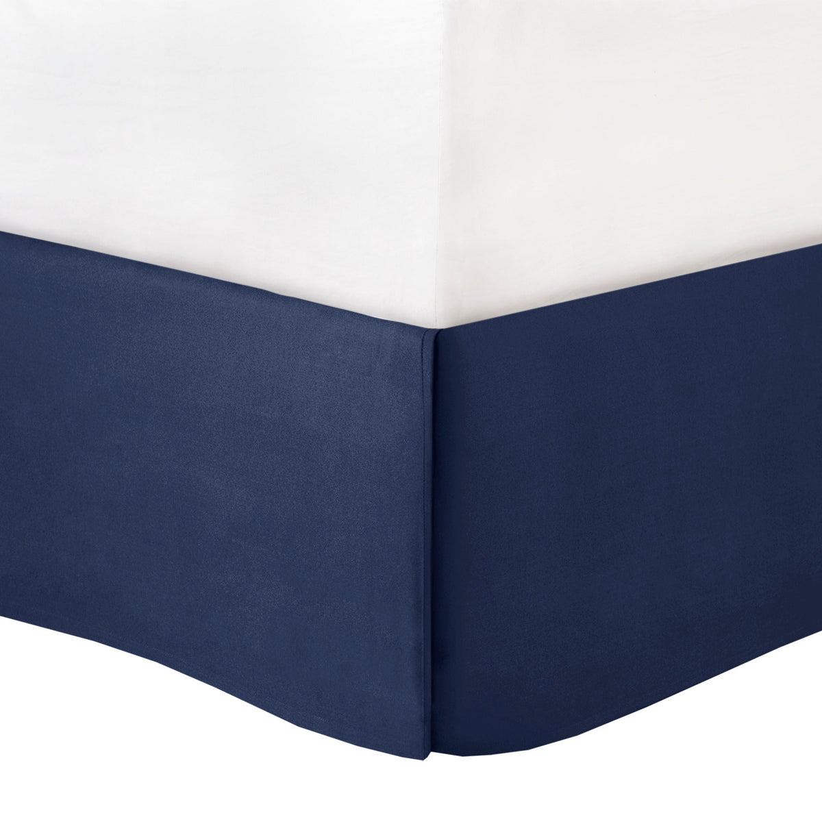 12 Piece Comforter Set with Cotton Bed Sheets Navy Cal King
