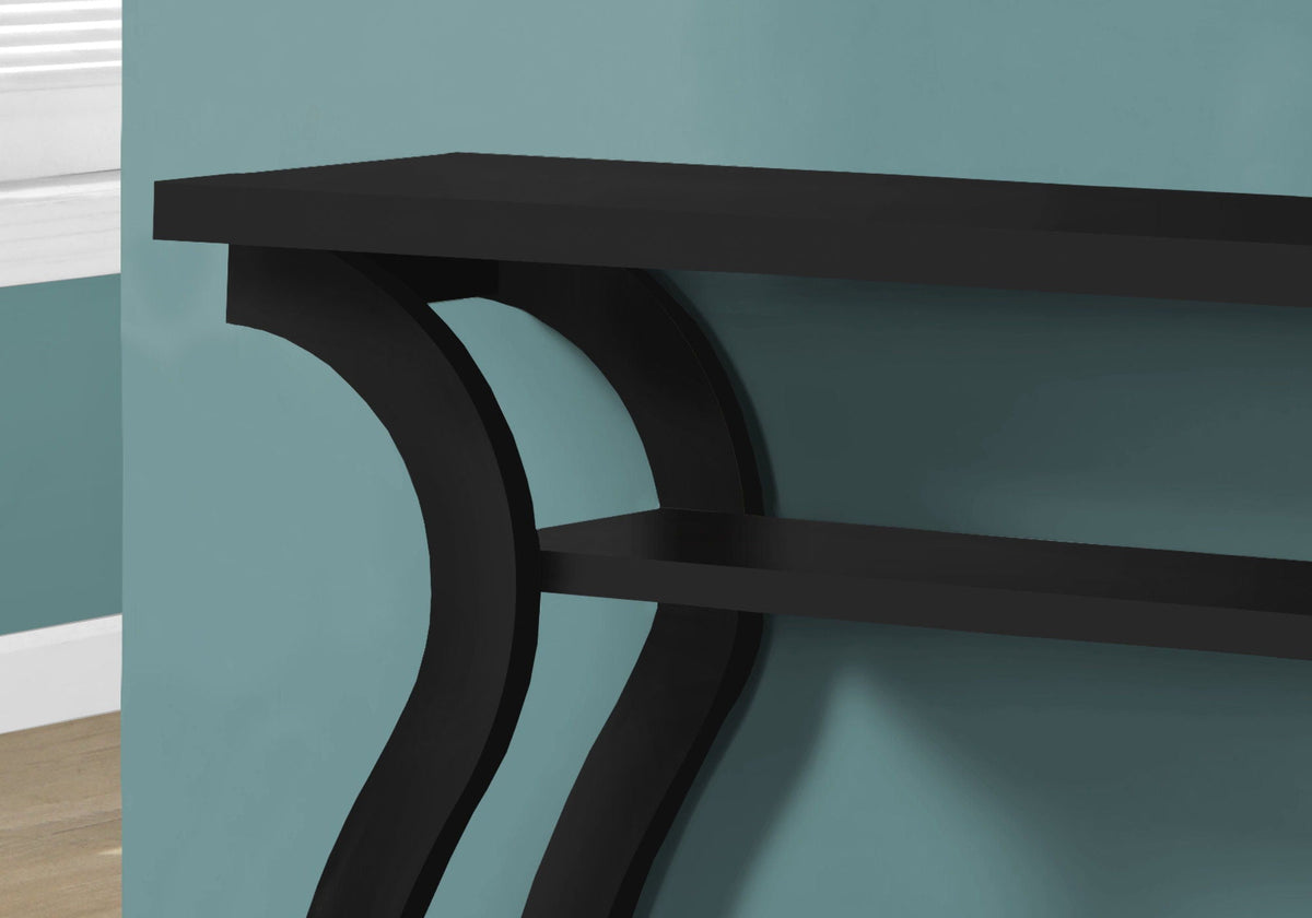 Accent Console Table with Unique Curved Design – Multiple Colors