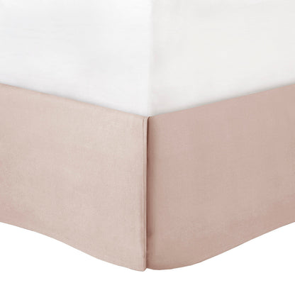 7 Piece Tufted Comforter Set Blush Queen