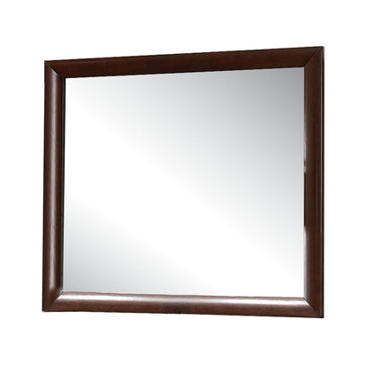 Contemporary Design Mirror with Modern Frame - Black, White, Dark Brown, Dark Gray