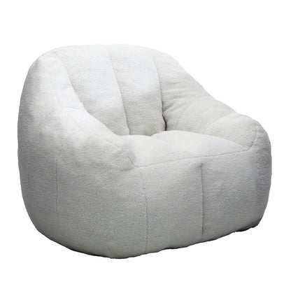 Comfy Bean Bag Chair with Memory Foam Filler - Tufted Soft