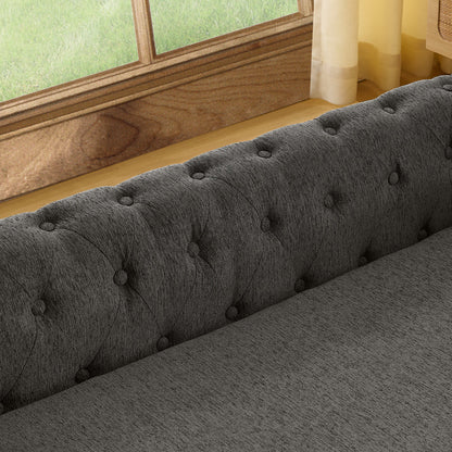 Modern Elevated Rectangular Pet Bed with Linen Upholstery - Choice of Color