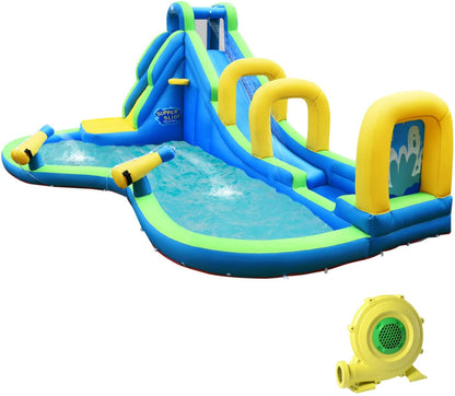 Multifunctional Inflatable Water Bounce with 735W Blower