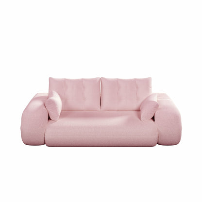 Multifunctional 3-in-1 Foldable Floor Sofa Bed with High-Density Foam - Fabric