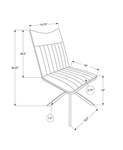 Modern Upholstered Dining Chair for Dining Room