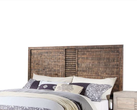 Andria Reclaimed Oak Finish Queen Bed