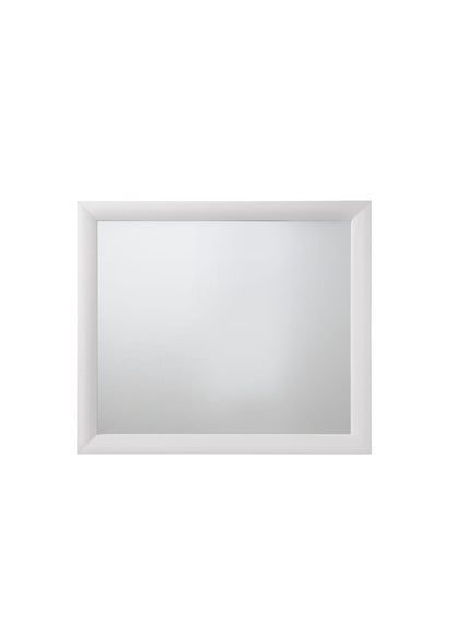 Contemporary Design Mirror with Modern Frame - Black, White, Dark Brown, Dark Gray