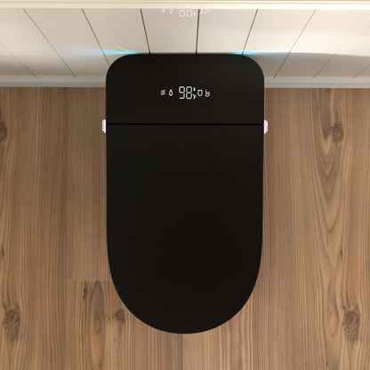Elongated Smart Toilet with Bidet and Auto Flush - Matte