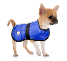 Lightweight Water Repellent Dog Coat Reversible Reflective by cuteNfuzzy