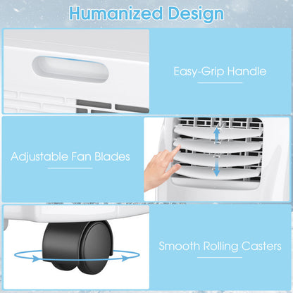 8K BTU AC with Dehumidifier & Sleep