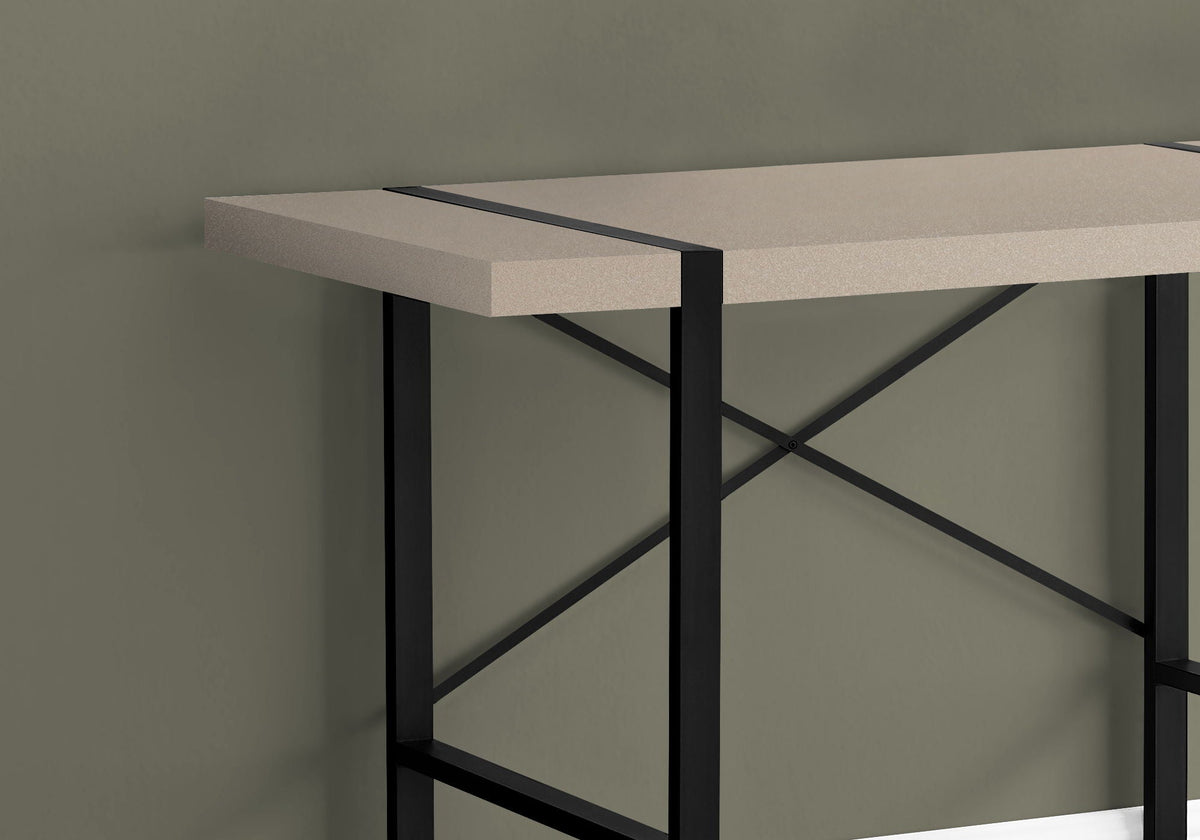 Modern Computer Desk for Home Office with Thick-Panel Desktop – Multiple Colors