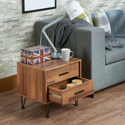 Deoss Accent Table - Walnut