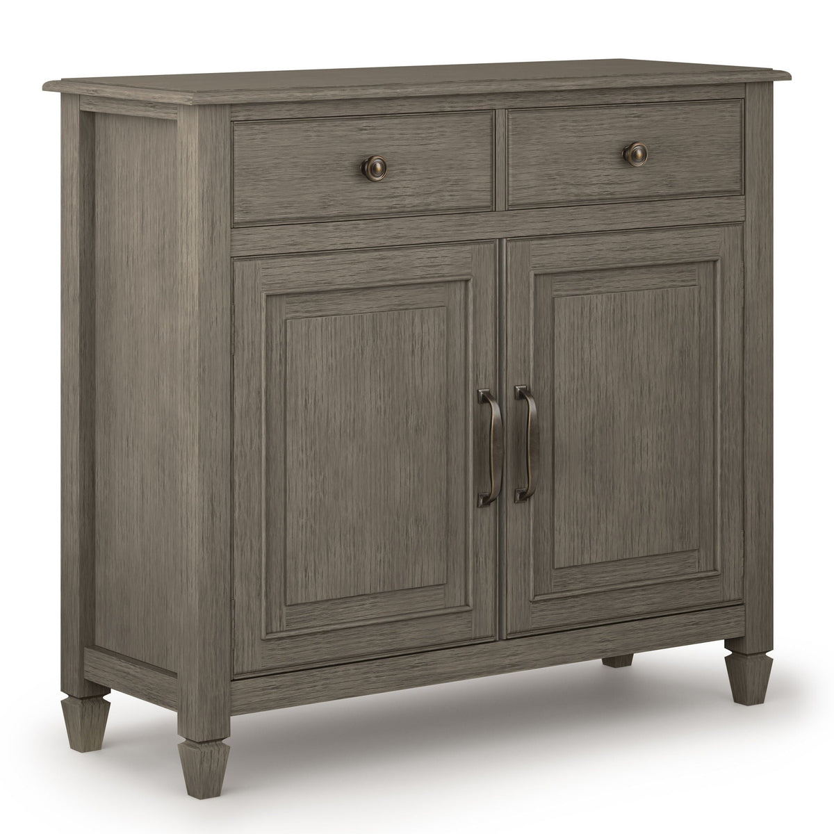 Connaught Handcrafted Entryway Storage Cabinet with Adjustable Shelves - Multiple Colors