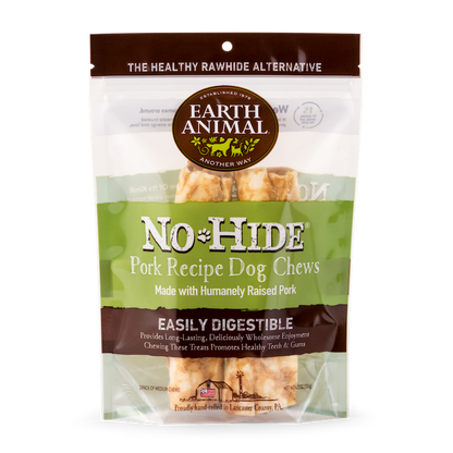 Earth Animal No Hide Medium Pork Dog Rolls (2pk) (4.2oz)