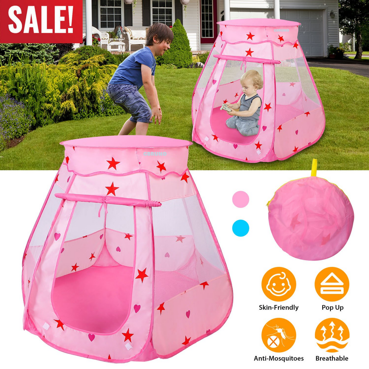 GBruno Kids Pop Up Game Tent