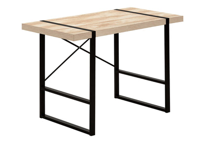 Modern Computer Desk for Home Office with Thick-Panel Desktop – Multiple Colors
