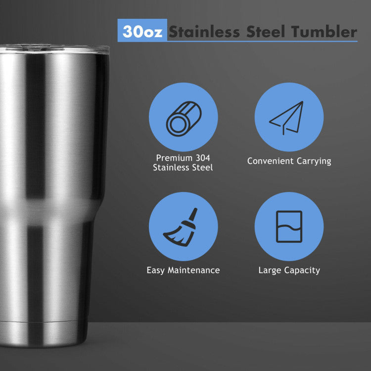 Travel Mug Double Wall Stainless Steel